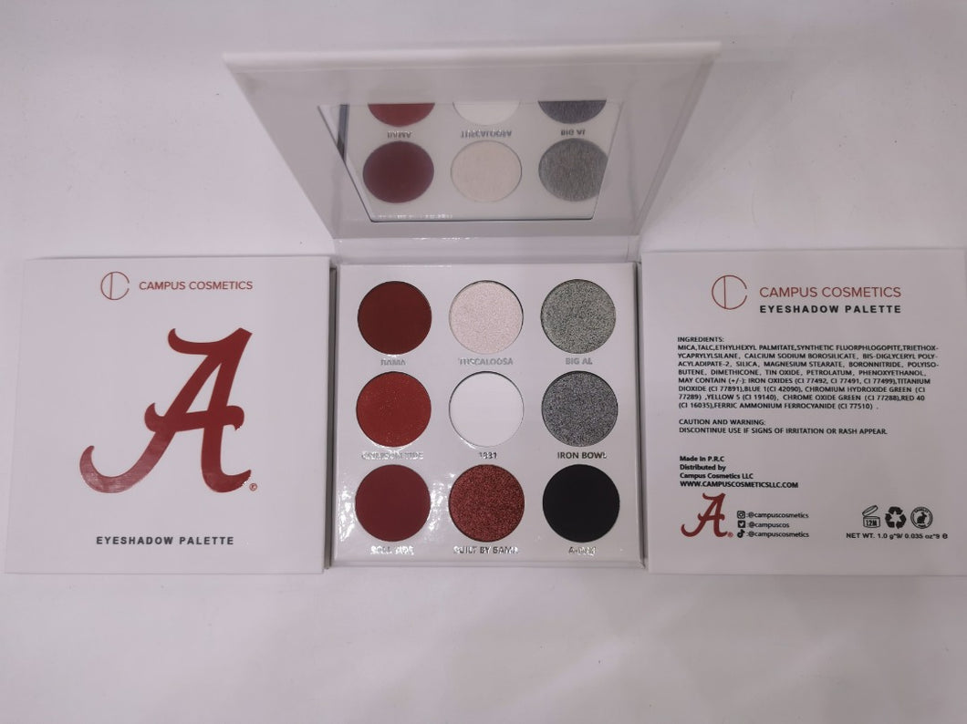 University of Alabama eyeshadow palette